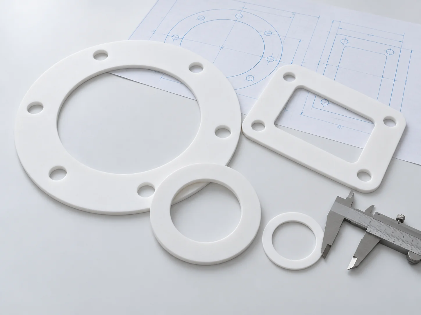 PTFE 垫片产品示例