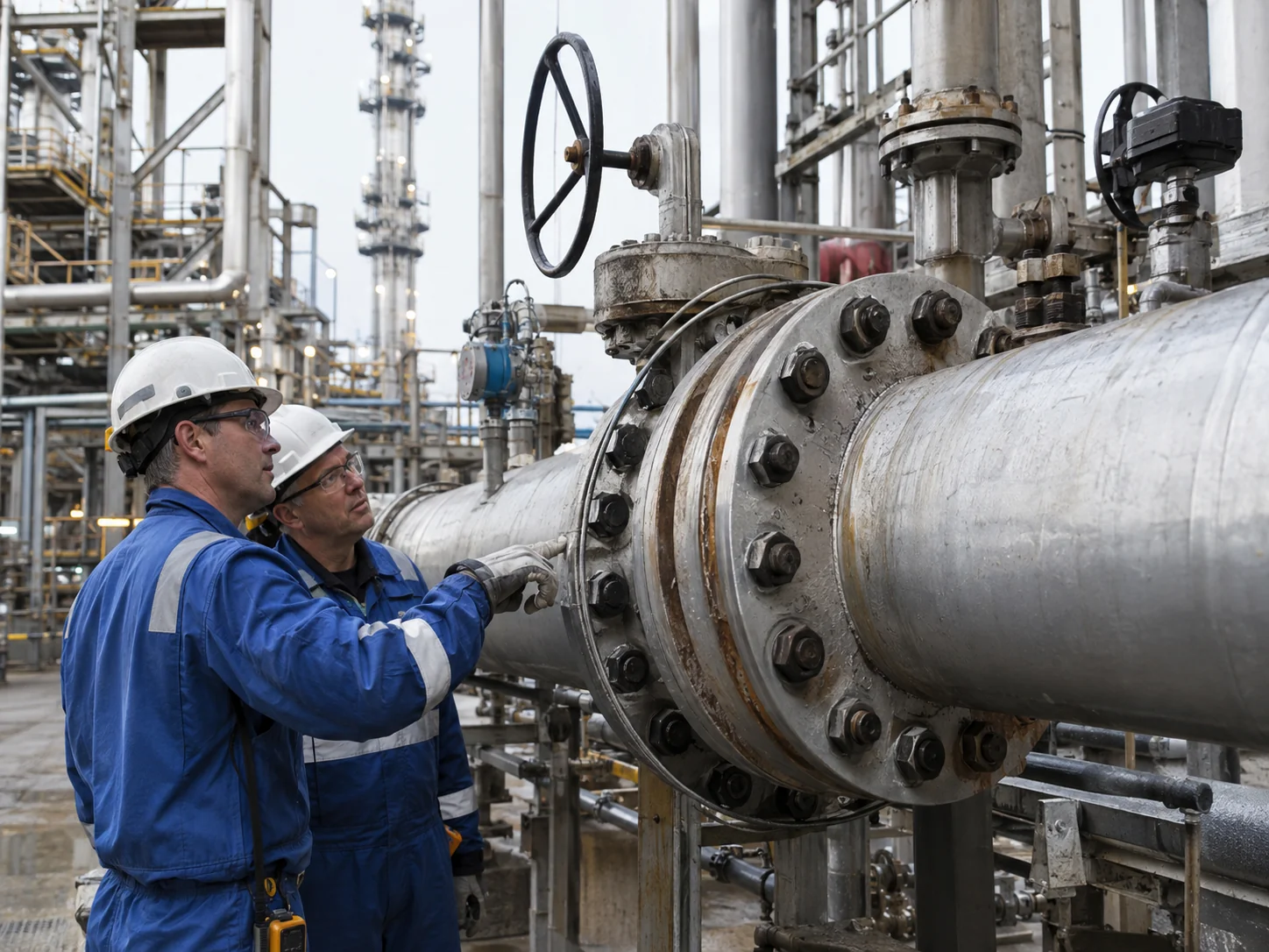 Spiral Wound Gasket Solution for High-Temperature Petrochemical Flange Sealing